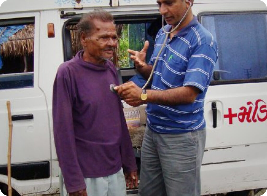 Lord Swaminarayan commanded in the holy-script “Shikshapatri” to serve the deceased. Following his word-map, we constantly serve ill and needy at no-charge at all. Our medical-van goes for medical-visits in nearby villages to serve patients...